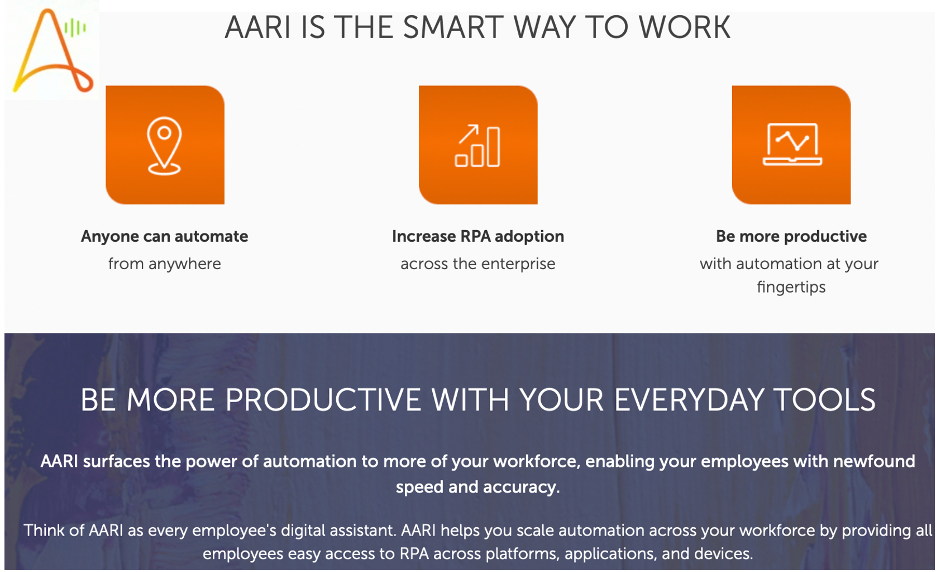 screenshot of Automation Anywhere